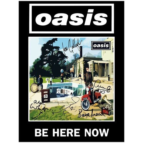 Картина по номерам на холсте Oasis - 6 30X40