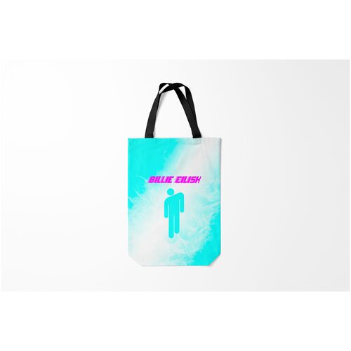 фото Сумка-шоппер / 31х42 см / разная музыка / billie eilish билли айлиш burnettie