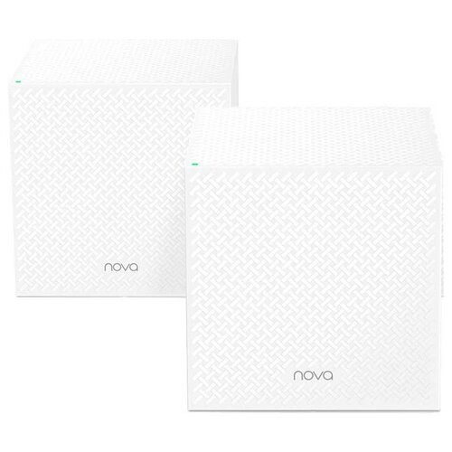 Wi-Fi роутер Tenda MW12-2 RU, белый wi fi mesh система tenda 2node nova mw12 2 pack