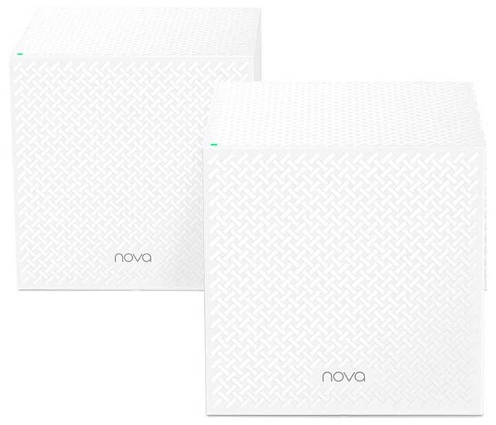 Маршрутизатор TENDA Двухдиапазонная Wi-Fi Mesh система 2NODE NOVA MW12(2-PACK) TENDA