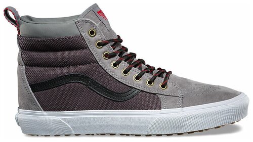 Кеды VANS SK8-Hi MTE, демисезонные, повседневные, водонепроницаемые, размер 5.5, серый