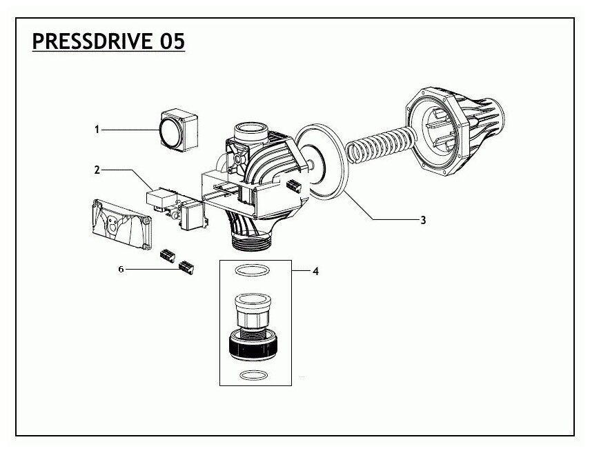 Блок автоматики Espa PRESSDRIVE 05