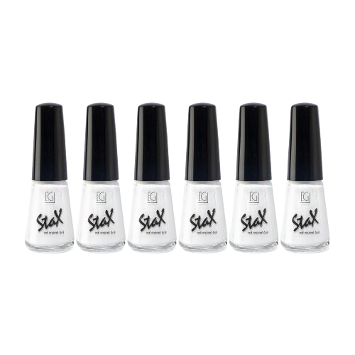 Stax набор лаков для ногтей Nail enamel, 6 шт., 6 мл, 18 stax набор лаков для ногтей nail enamel 6 шт 6 мл 17