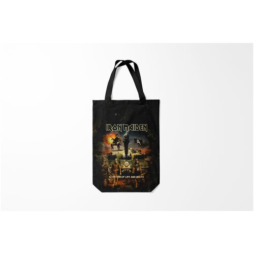 фото Сумка-шоппер / 31х42 см / рок / iron maiden burnettie