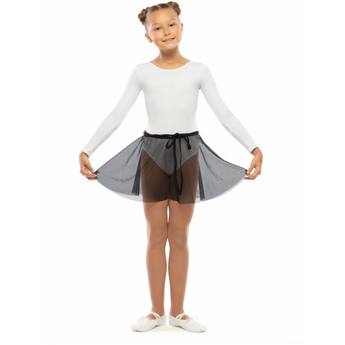 фото Гимнастическая юбка дебютт, размер 34, черный