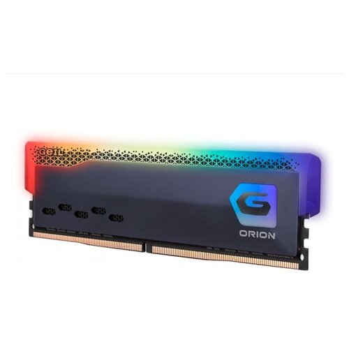 Модуль памяти DDR4 8GB Geil GOSG48GB3200C16BSC Orion RGB 3200MHz CL16 135В 229100₽