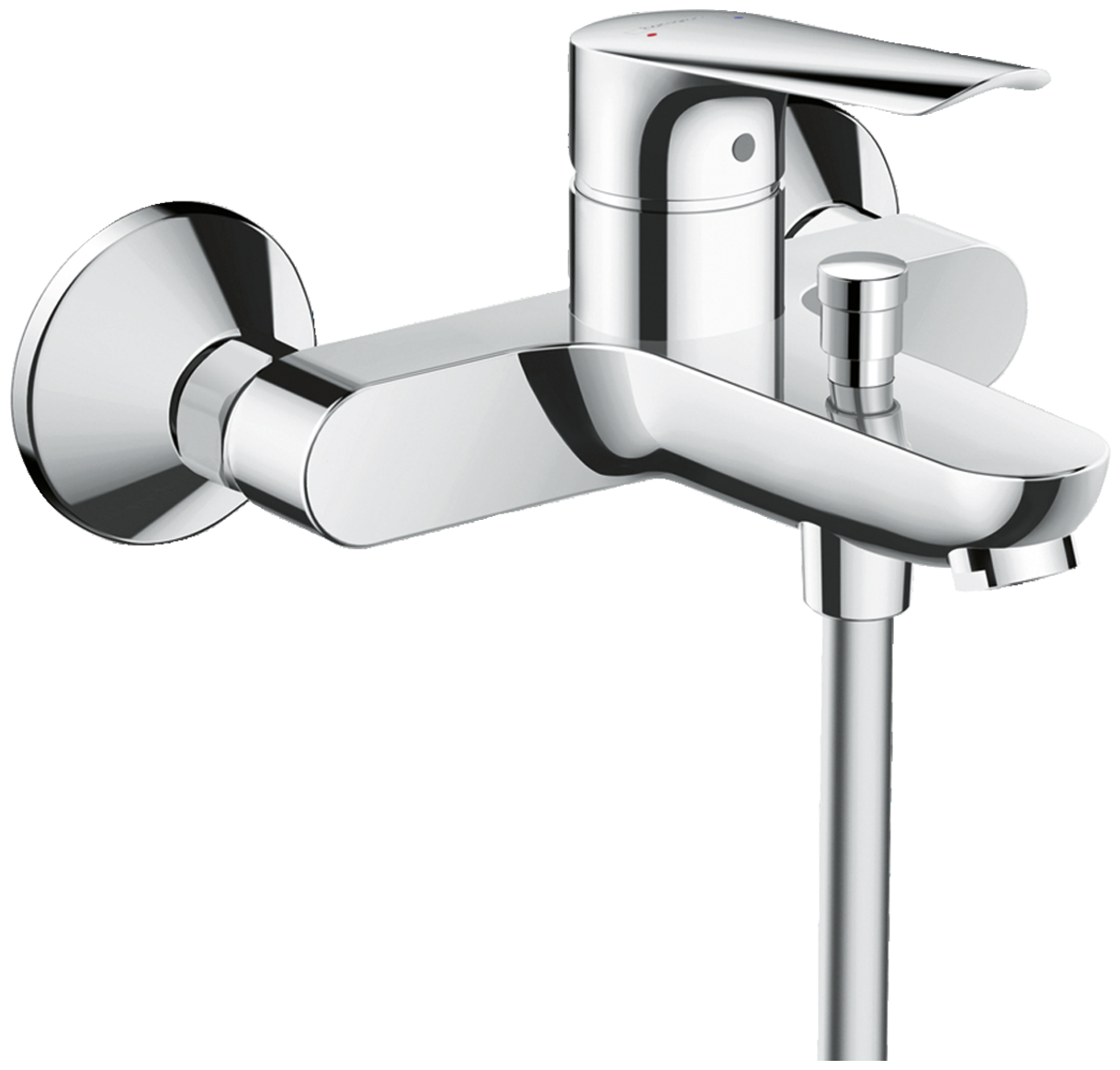 Смеситель для ванны hansgrohe Logis E 71415000, хром