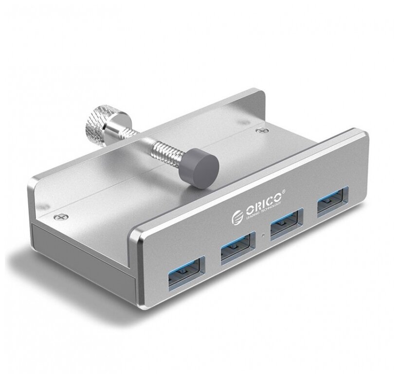 USB-концентратор Orico MH4PU (серебристый)