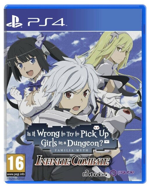 Is It Wrong to Try to Pick Up Girls in a Dungeon? Familia Myth Infinite Combate (PS4) английский язык