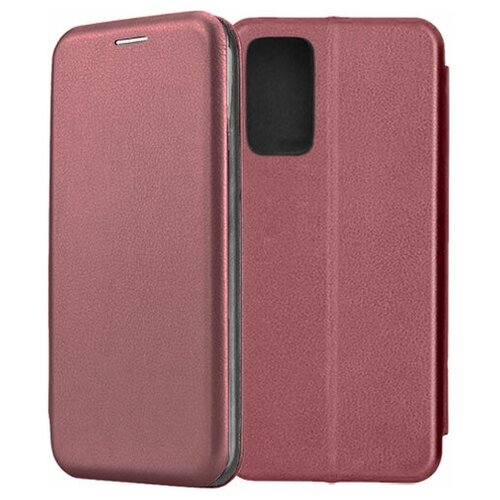 Чехол-книжка Fashion Case для Realme 9i темно-красный чехол книжка fashion case для realme 8 темно синий