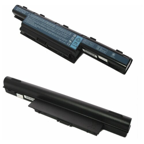Для Acer TravelMate P253-MG-33114G50MNKS Аккумуляторная батарея ноутбука (Увеличенной емкости 7800Mah) для acer travelmate p453 mg 53216g50ma аккумуляторная батарея ноутбука увеличенной емкости 7800mah