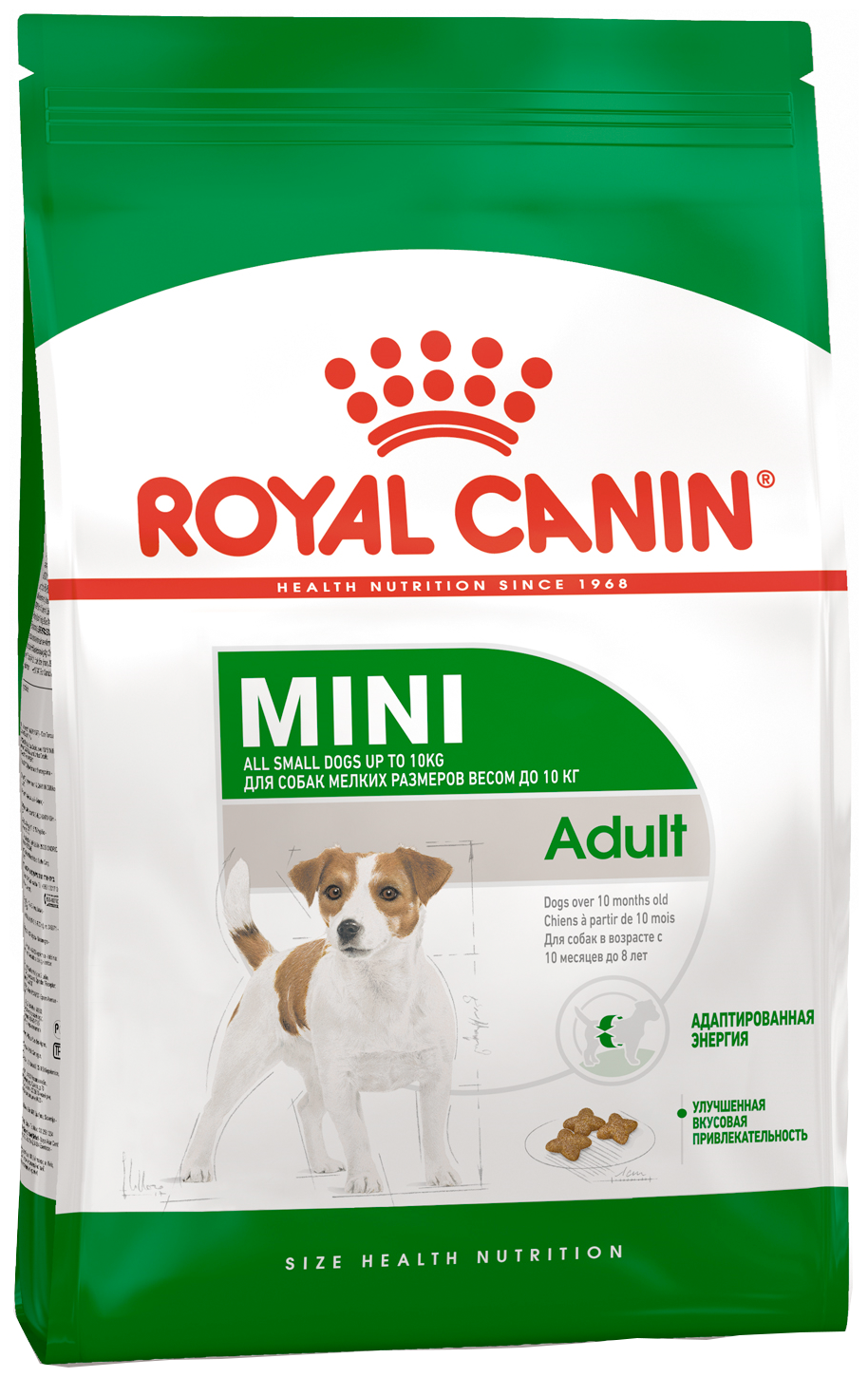 Сухой корм Royal Canin Mini Adult для собак мелких размеров от 10 месяцев до 8 лет 15 кг (для мелких пород) / Роял канин мини эдалт