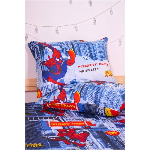 Наволочка 50х70 на молнии бязь 100% хлопок Россия КотБаюн комплект -2шт Паук