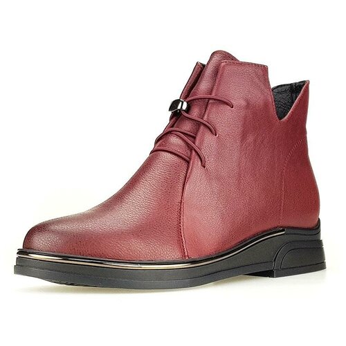фото Ботинки baden женские демисезонные, размер 40, цвет бордовый, артикул rj007-011