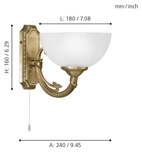 82751 Бра EGLO Savoy