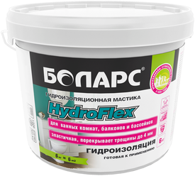 Гидроизоляция Боларс HydroFlex 6 кг