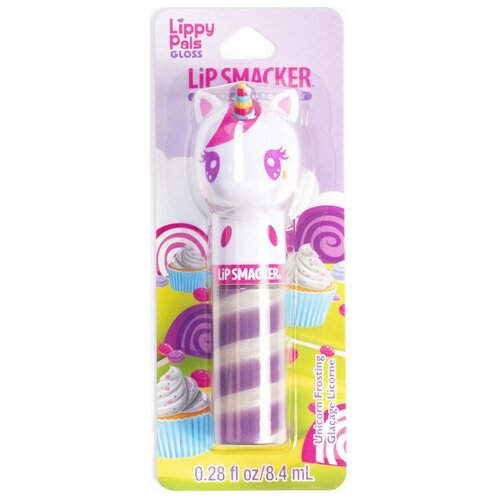 Блеск для губ Lip Smacker «LIPPY PALS GLOSS UNICORN FROSTING», с ароматом сахарная глазурь, 8,4г