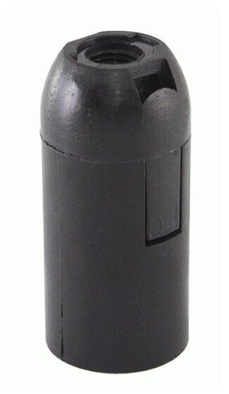 Патрон Е14 подвесной термостойкий пластик черный Б/Н TDM {SQ0335-0057} 1 шт