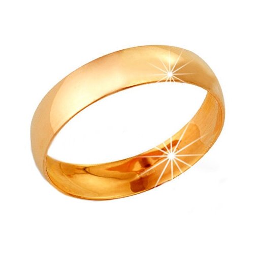 Обручальное кольцо из золота яхонт Ювелирный Арт. 40210
