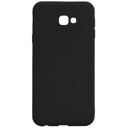 Защитный чехол TPU LuxCase для Samsung Galaxy J4+ (2018), Чёрный, 1,1 мм