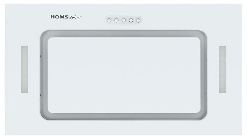 Кухонная вытяжка HOMSair Crocus 52RD White - фотография № 3