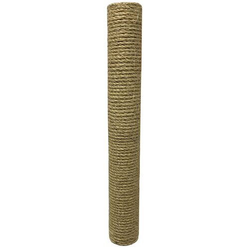 Сменный столбик для когтеточки 60 см, диаметр 7 см, сизалевый канат (гайка - гайка)