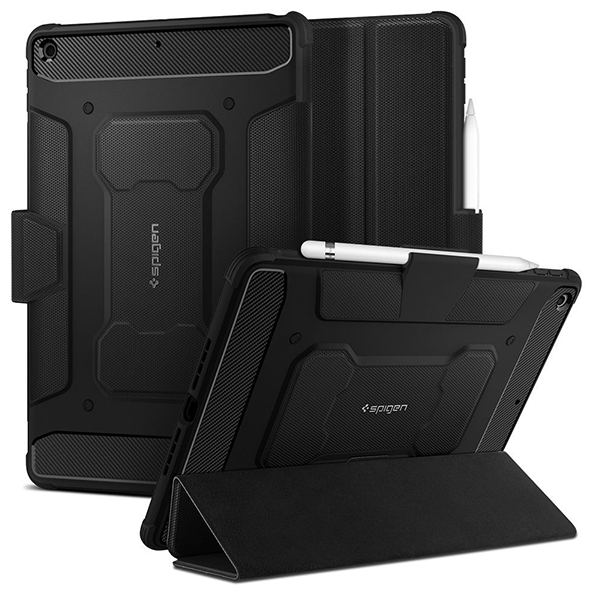 Чехол Spigen Rugged Armor Pro для iPad 10.2" 2021/2020/2019 (ACS01216) черный