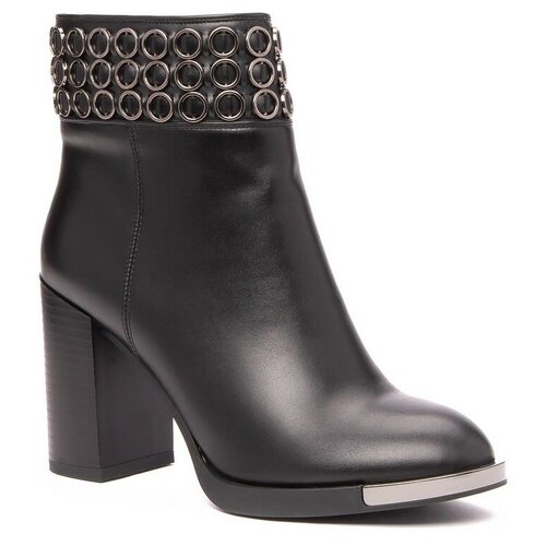 фото Vitacci 184037m ботильоны женский черный, искусственная кожа