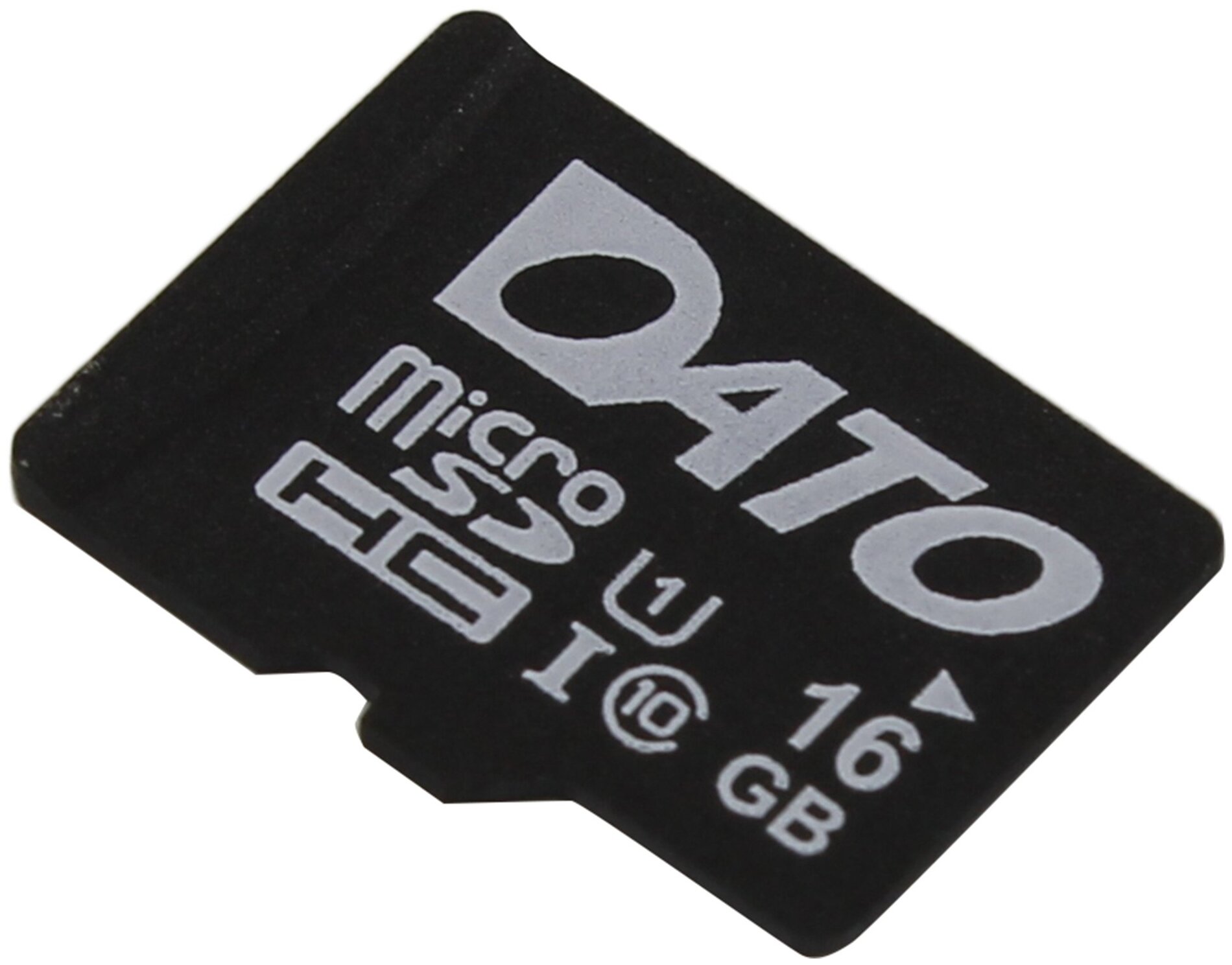 Флеш карта microSDHC 16Gb Class10 Dato DTTF016GUIC10 w/o adapter