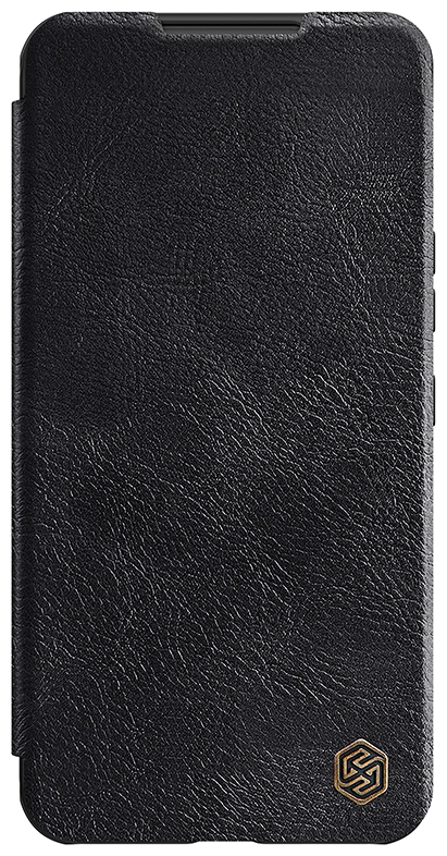 Кожаный чехол-книжка Nillkin Leather Qin Pro для Samsung Galaxy S22 черный