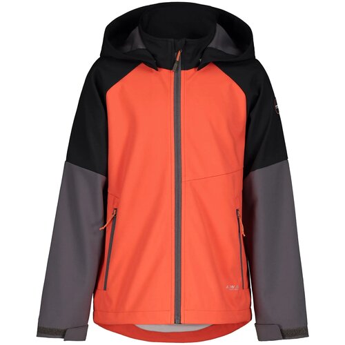 Куртка ICEPEAK, размер 122, оранжевый, серый