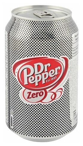 Напиток газированный Dr.Pepper (Доктор Пеппер) Zero 0.33 л х 12 банок - фотография № 2