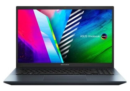 Ноутбук Asus Vivobook Pro 15 OLED M3500QC-L1081 Ryzen 7 5800H 16Gb SSD512Gb NVIDIA GeForce RTX 3050 4Gb 15.6" OLED FHD (1920x