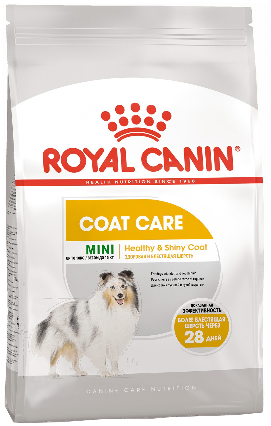 Royal Canin RC Для собак с тусклой и сухой шерстью (Mini Coat Care) 12200100R0 1 кг 36076 (2 шт)