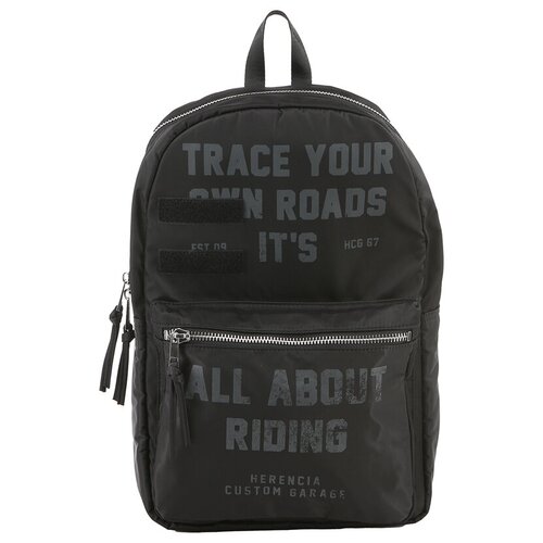 фото Итальянская сумка рюкзак мужской текстиль vera victoria vito