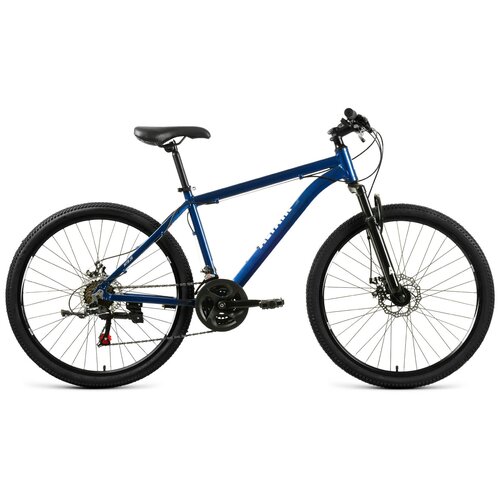 Велосипед горный ALTAIR 26 Disc рост. 17 2021 темно-синий/серебристый RBKT1M36GK03