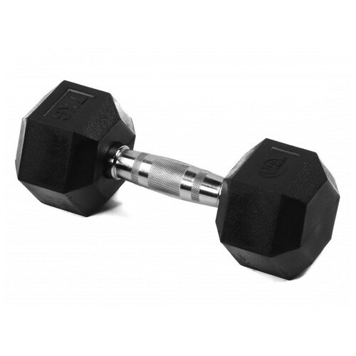 Гантель гексагональная обрезиненная Lite Weights 3183LW, 7кг