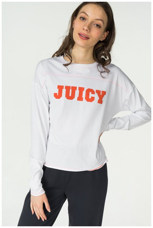 Лонгслив Juicy Couture JWTKT120706/119 Белый 46