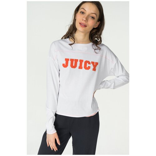 фото Лонгслив juicy couture jwtkt120706/119 белый 42