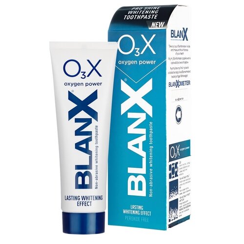 Зубная паста BlanX O3x Oxygen Power Whitening отбеливающая, 75 мл зубная паста blanx sensitive