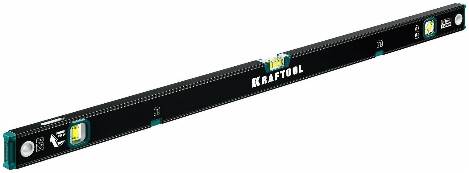 Kraftool 1500 мм, магнитный уровень с зеркальным глазком 34785-150