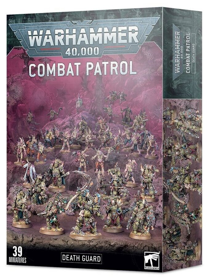 Набор пластиковых моделей Warhammer 40000 Combat Patrol: Death Guard