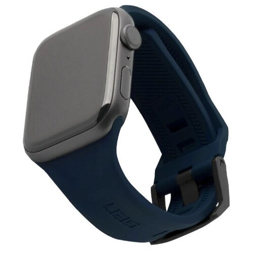 Силиконовый ремешок Urban Armor Gear Scout Silicone для Apple Watch 42/44/45 мм, Темно-синий