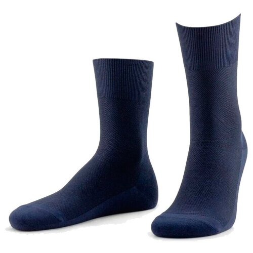 фото Мужские носки dr.feet, 1 пара, классические, на 23 февраля, размер 27 (41-43), синий