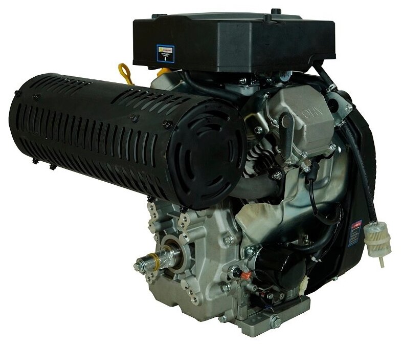 Двигатель бензиновый Lifan LF2V90F (37л.с., 999куб. см, вал 28.575мм, электрический старт, катушка 20А) - фотография № 6