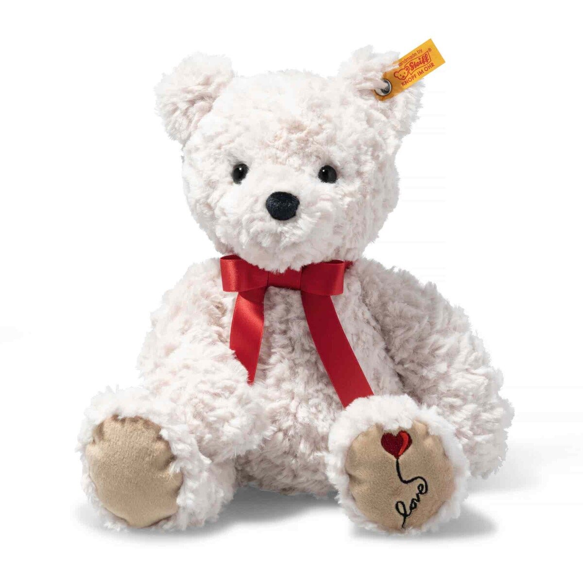 Мягкая игрушка Steiff Soft Cuddly Friends Jimmy Teddy bear – Love (Штайф Мягкие Приятные Друзья мишка Тедди Джимми - Любовь 30 см)