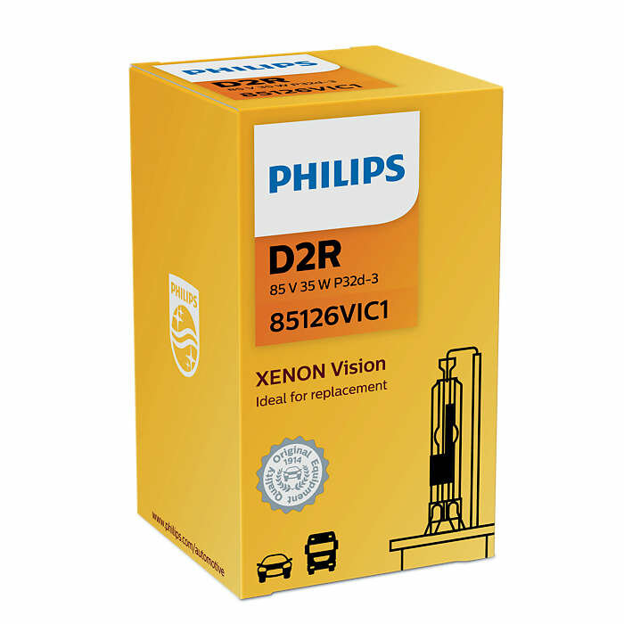 Лампа PHILIPS D2R 85126 VI 85V 35W P32d-3 C1 (1 шт.) PHILIPS-85126VIC1