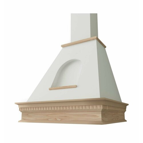 Купольная вытяжка LEX ANCONA 900 цвет корпуса white цвет окантовкипанели дерево 3759000₽