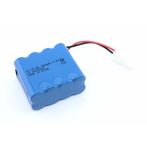 Аккумулятор Ni-Cd 9.6V 1400 mAh AA Row разъем 5559 (4+4)