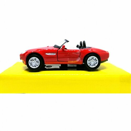 Коллекционная модель BMW Z8 масштаба 1:43, металл MotorMax 73401z8 bmw z8 roadster 2001 года 1 24 коллекционная модель автомобиля motormax 73257 black